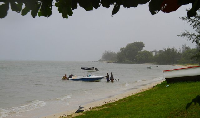 Zyklon Calvinia bedroht die Küste von Mauritius ©Katja Dombrowski