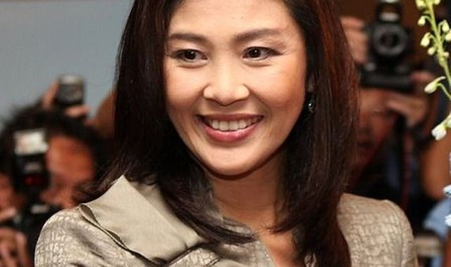 Yingluck Shinawatra in der US-Botschaft in Bangkok ©United States Embassy, Bangkok
