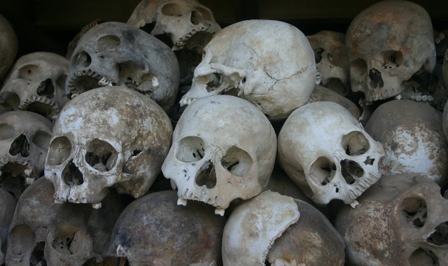 Gedenkstätte Killing Fields in der Nähe von Phnom Penh. ©Katja Dombrowski